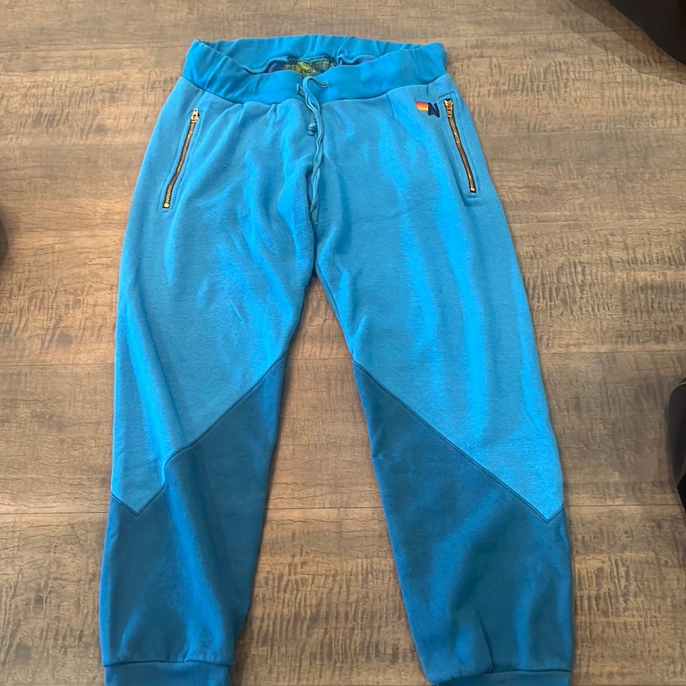 Womens aviator nation jogger sweatpants size M
